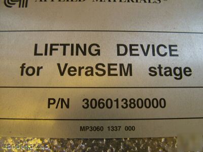 Verasem stage lifting device hoist