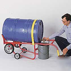 Wesco 4-wheel drum cradle dolly truck