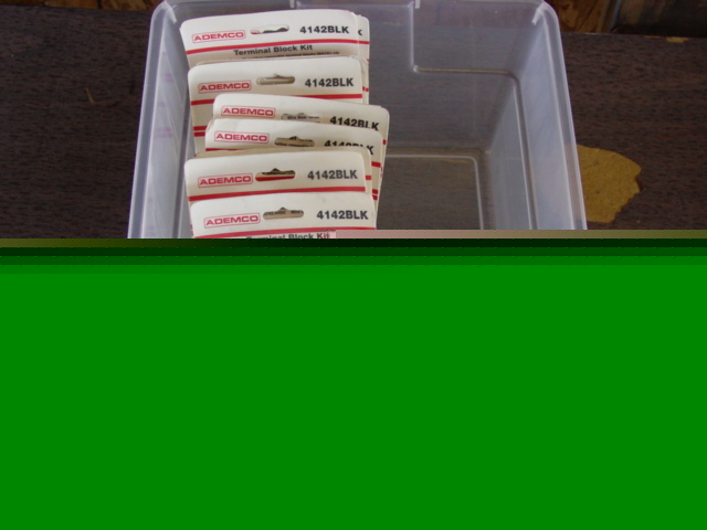 New lot of 13 ademco terminal block 4142BLK WA791-10