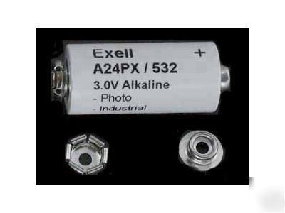 532 A24PX V24PX PX24 industrial battery 3V alkaline