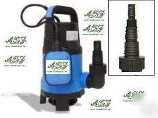 A to z 1/2 hp sump pump submersible water pump
