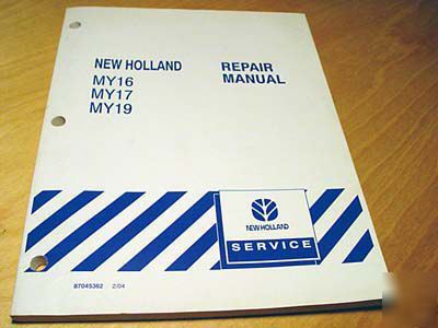 New holland MY16 MY17 MY19 service repair manual nh