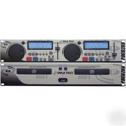 Professional dual cd player with beat meter