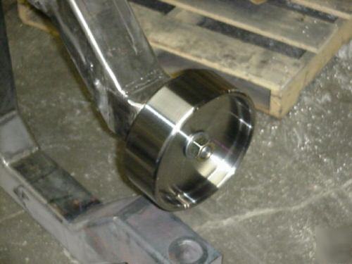 English wheel 3X8 upper side mount assembly 