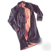 Police neese reversible trench raincoat black medium