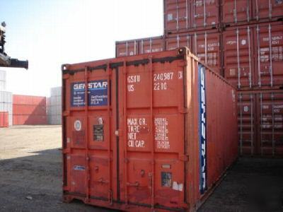 20 ft storage shipping container containers baltimore 