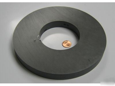 5PC ceramic ring magnet ferrite OD1.58