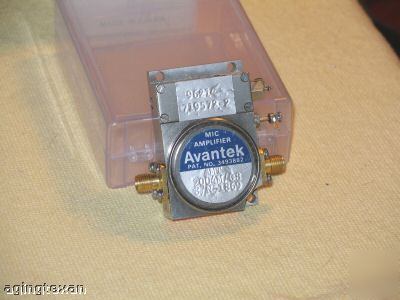 Avantek model 2004M/08 mic amplifier