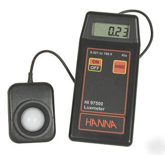 High range light meter â€“ hanna HI97500