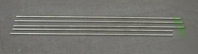 New pure tungsten tig welding electrodes 1/16