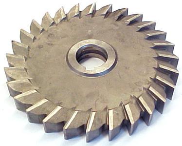 Plain tooth side milling cutter 7