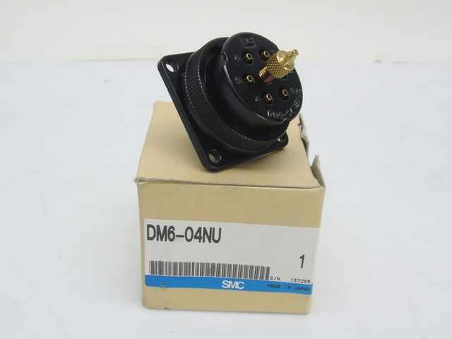 Smc DM6-04NU   pneumatic multi-pin connector circula