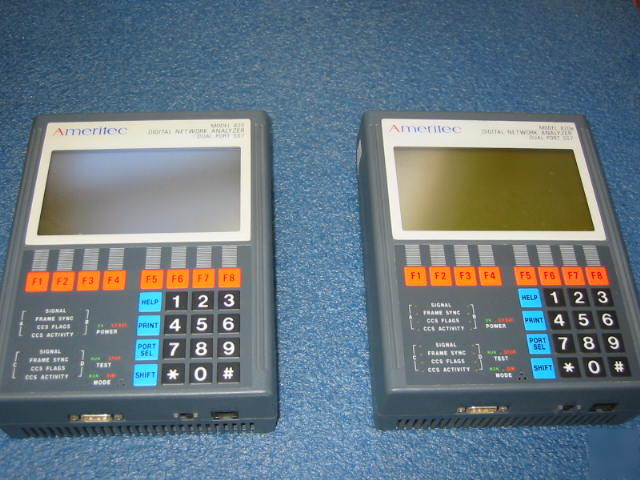 Ameritec am-820 am-820E T1 E1 dig network analyzer SS7