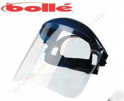 Brow guard & polycarbonate face shield / face visor