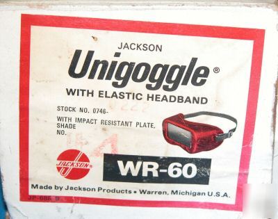 Jackson unigoggle welding goggles wr-60 & extra plates