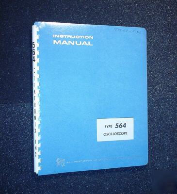 Tektronix 564 oscilloscope original service manual