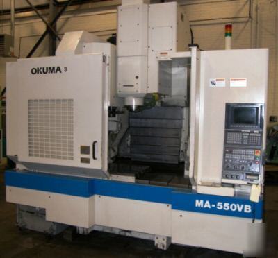 #ma-550VB okuma 3X vertical machining center (2000)