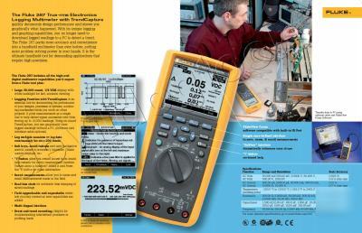 Fluke 287 rms electronics logging multimeter trendcaptu