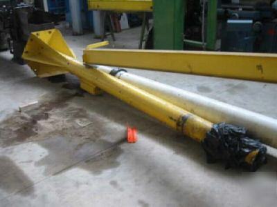 0.5 ton, coffing, jib crane, 12' arm, 13' under boom