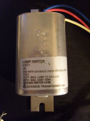 1000 watt lamp ignitor LI571 J5 high pressure sodium