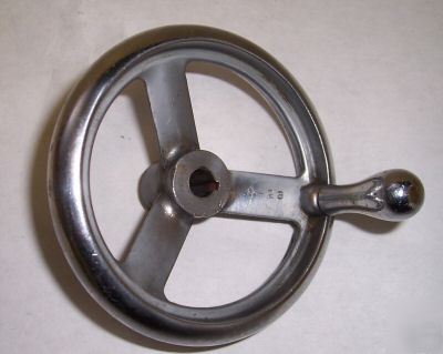 Atlas 10â€ 12â€ lathe apron wheel handle 9-23
