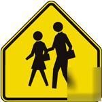 New 30X30 school zone crossing sign.063 engineer grade