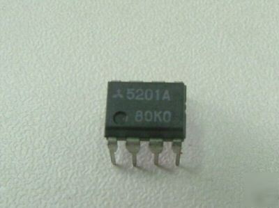 10 pcs mitsubishi M5201A dual input op amp ics chips