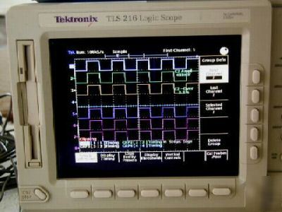 Tektronix tls 216 logic oscilloscope w/extras TLS216 