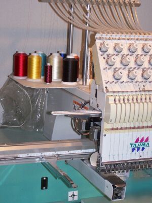 Tajima one-head commercial embroidery machine 