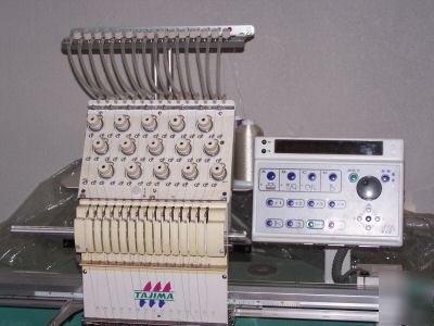 Tajima one-head commercial embroidery machine 