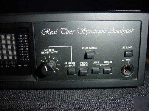 Bsr real time audio spectrum analyzer sa-3X