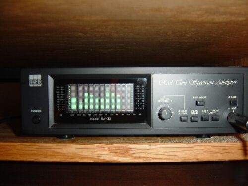 Bsr real time audio spectrum analyzer sa-3X