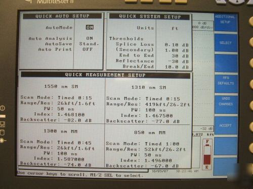 Corning siecor plus multitester ii 340 otdr smmm vfl pm
