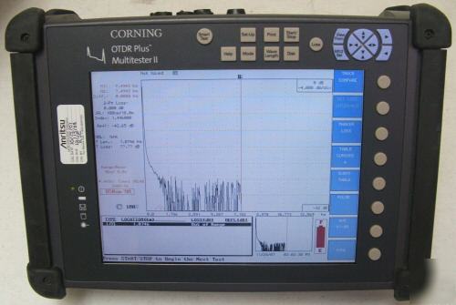 Corning siecor plus multitester ii 340 otdr smmm vfl pm