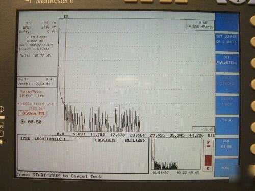 Corning siecor plus multitester ii 340 otdr smmm vfl pm