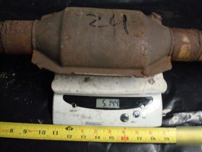 Scrap catalytic converter for recycle only, used #24