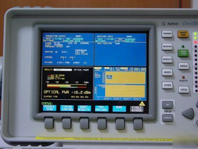 Agilent OMNIBER725 2.5GB/s communication analyzer J1409