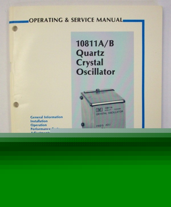 Hp 10811A/b operating and service manual - $5 shipping 