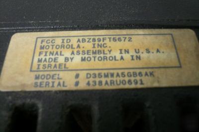 Motorola 800 mhz maxtrac 16 pin D35MWA5GB6AK lot 4