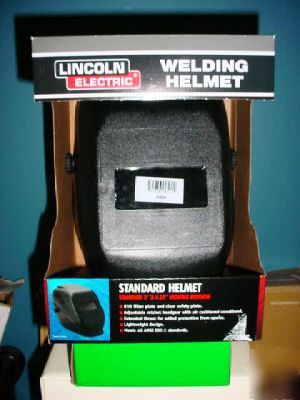 New lincoln electric welding helmet hood