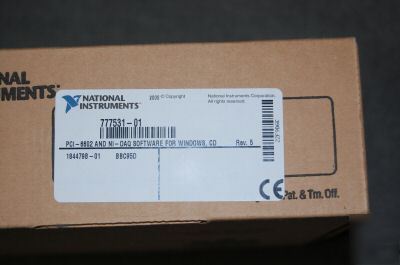 New national instruments pci-6602 777531-01 