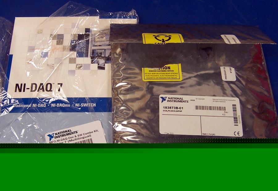 New ni pc-dio-24PNP & ni-daq for win 2000/nt/me/9X