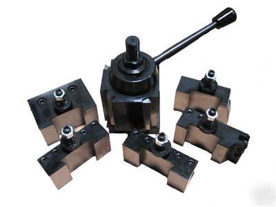 Quick change wedge tool posts holders 10-15