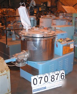 Used: lodige high speed mixer granulator, type MGT250.