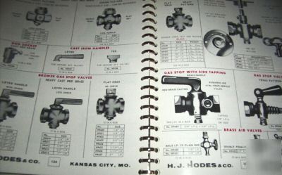 1961 hodes black tom plumbing specialties catalog - g