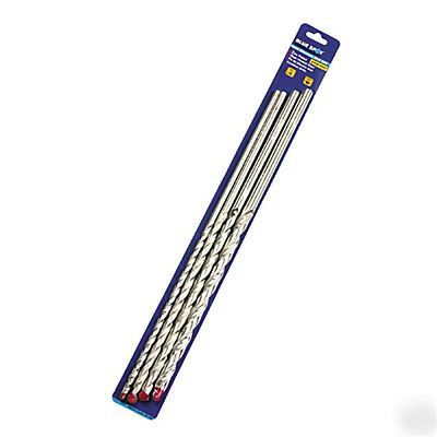 Bluespot 4PC 300MM masonary drill bits