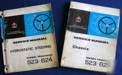 Ih service manuals 523 & 624 diesel tractor (2)