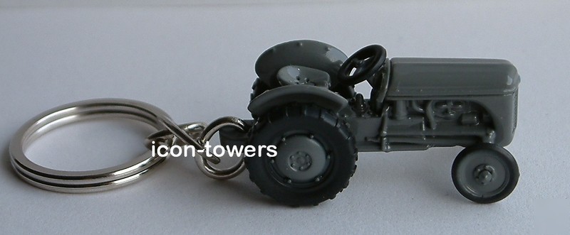 Massey ferguson: the little grey te 20 tractor key ring