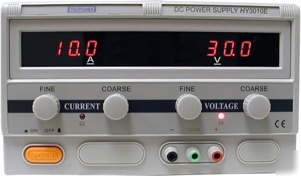 Mastech dc power supply variable 0 - 30 v @ 0 - 10 amps