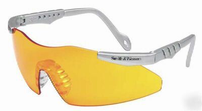 Smith & wesson, magnum, sunglasses, safety, orange lens